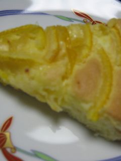 ゆずのタルトケーキ-レシピのメイン写真