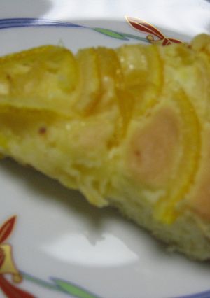 ゆずのタルトケーキ-レシピのメイン写真