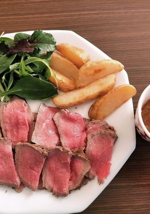 フライパンでローストビーフ-レシピのメイン写真