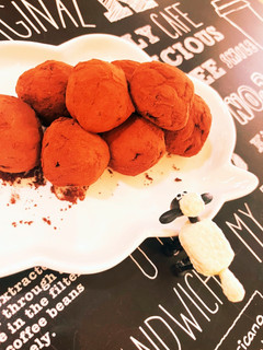 糖質オフ♡チョコを使わない簡単トリュフ風-レシピのメイン写真