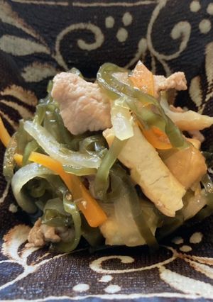 クーブイリチー 昆布の炒め物-レシピのメイン写真