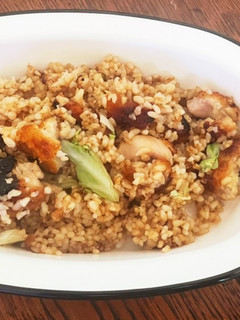 簡単・冷凍唐揚げの炒め飯-レシピのメイン写真