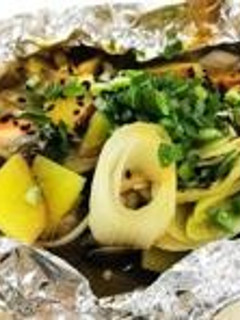 鮭と3種のきのこのホイル焼き-レシピのメイン写真