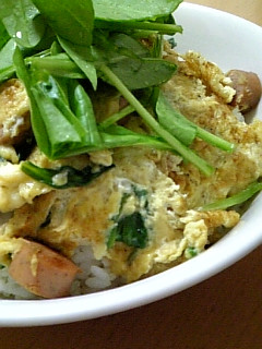 簡単!美味しい!ウインナー丼♪-レシピのメイン写真