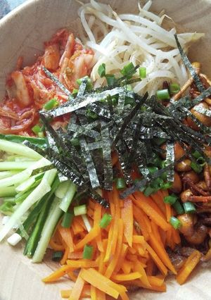ヘルシーヴィーガンビビンバ丼-レシピのメイン写真