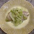 美味!鶏ロールクリームソース