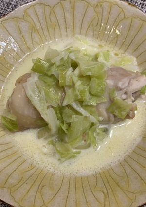 美味！鶏ロールクリームソース-レシピのメイン写真