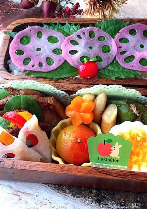 長月16　煮豚　女子高生弁当-レシピのメイン写真