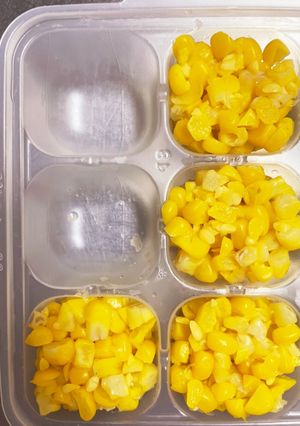 【離乳食後期】レンジでとうもろこし-レシピのメイン写真
