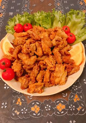 豚白モツの唐揚げ♡9月16日(木)♡夕食-レシピのメイン写真