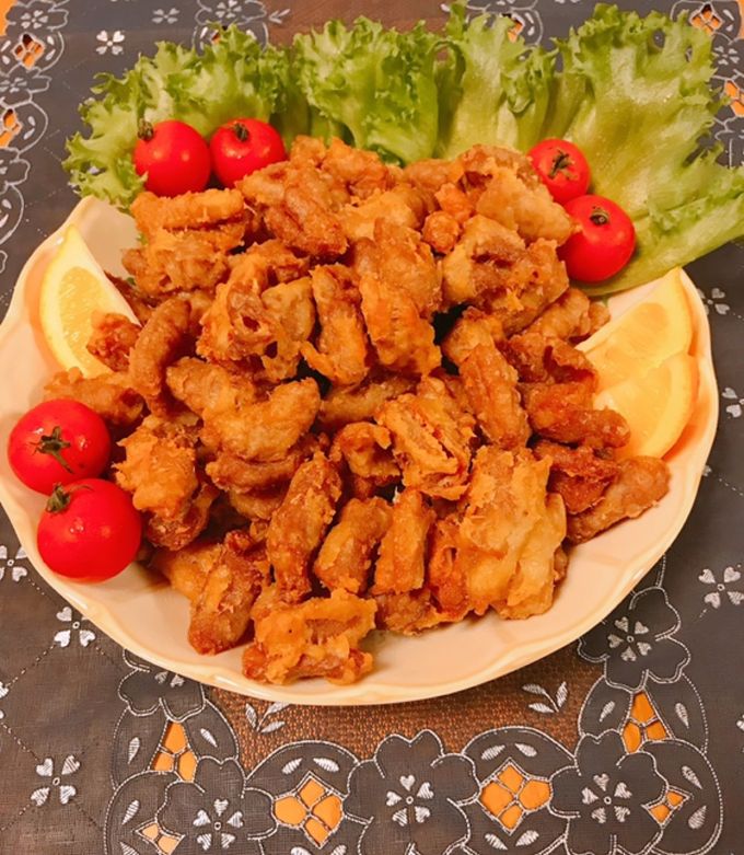豚白モツの唐揚げ♡9月16日(木)♡夕食-レシピのメイン写真