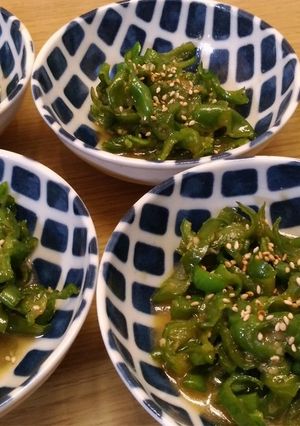 ピーマンの味噌炒め-レシピのメイン写真