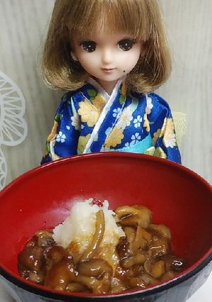 リカちゃん♡大根おろし味付けなめこがけ*-レシピのメイン写真