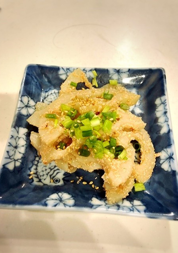 れんこんときのこのたらマヨ炒め-レシピのメイン写真