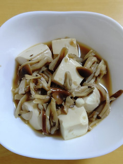 醤油麹できのこ豆腐-レシピのメイン写真
