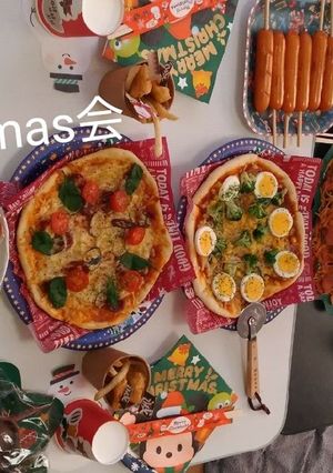 クリスマスパーティー(我が家の)-レシピのメイン写真