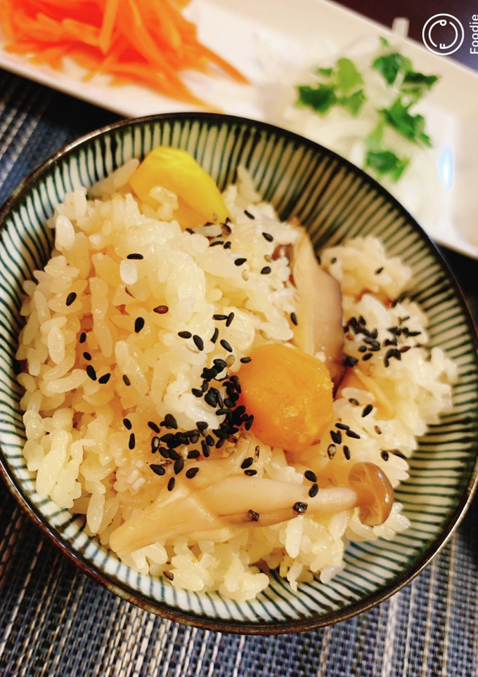 市販の栗甘露煮を使って　簡単栗ごはん-レシピのメイン写真