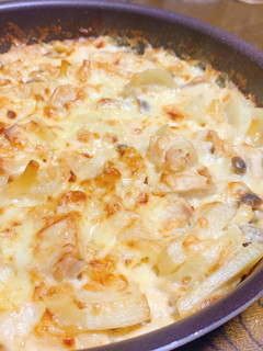 じゃがいもと鶏肉の簡単グラタン-レシピのメイン写真