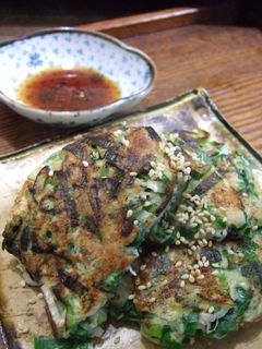 ネギと長いものフワフワチジミ-レシピのメイン写真