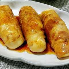 รูปของ ヘルシー簡単♪肉巻き豆腐