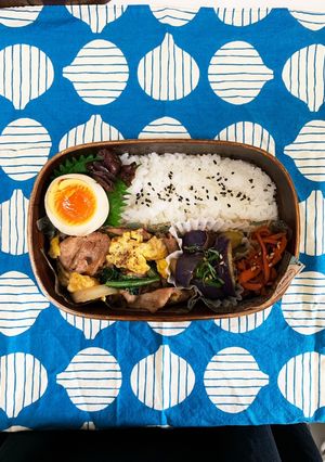 豚こま炒め弁当〜高校生男子弁当〜-レシピのメイン写真