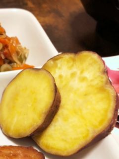 レンチン☆塩バターさつま芋-レシピのメイン写真
