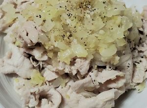 豚ロースしゃぶしゃぶ肉♬玉ねぎ塩❢-レシピのメイン写真