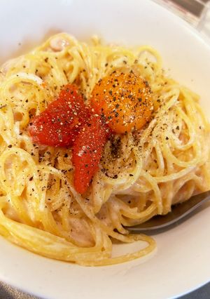 フライパンだけで簡単◎明太クリームパスタ-レシピのメイン写真