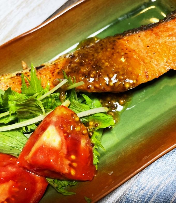 鮭のムニエル簡単に〜！マスタードレモン！ by 鶏肉ニワトリちゃん