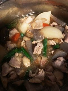 だいこんとごぼうと鶏肉の煮物-レシピのメイン写真