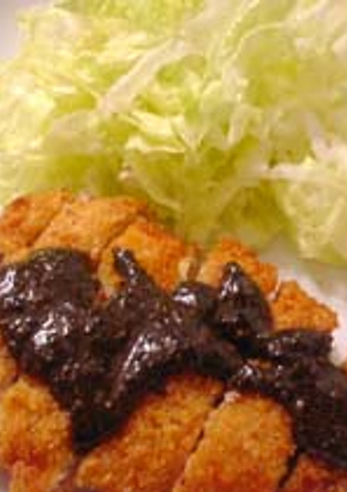 とんかつ黒ごまソース-レシピのメイン写真