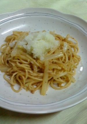 和風ーツナと白菜のみそバタパスタ☆-レシピのメイン写真