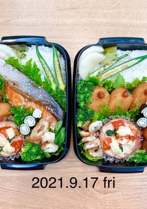 2パターンお弁当★001-レシピのメイン写真