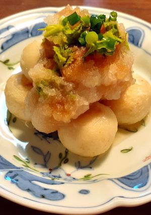 豆腐白玉のからみ餅-レシピのメイン写真