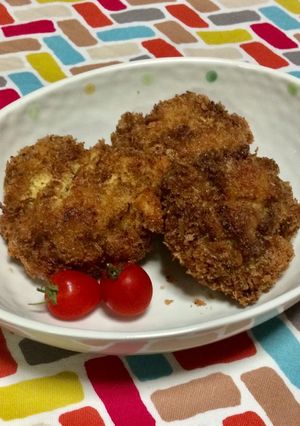 超簡単☆激うま豚こまマヨカレーカツ♪♪♪-レシピのメイン写真