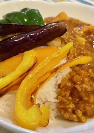ひき肉トマトカレー香辛子風味-レシピのメイン写真