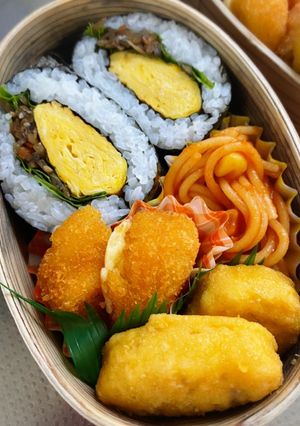 折りたたみおにぎり弁当3-レシピのメイン写真