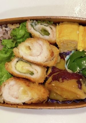 胸肉のチーズフライ弁当-レシピのメイン写真