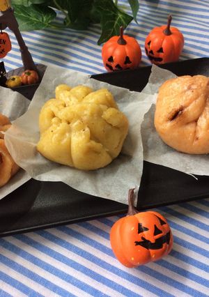 ベジートでハロウィン団子 ビーガン-レシピのメイン写真