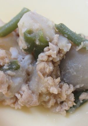 里芋のそぼろ煮♯豊明市学校給食-レシピのメイン写真