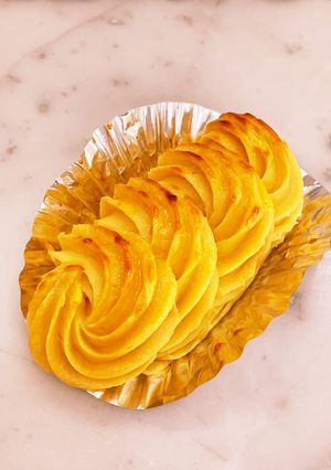 #秋の味　プロの作る本格スイートポテト　-レシピのメイン写真