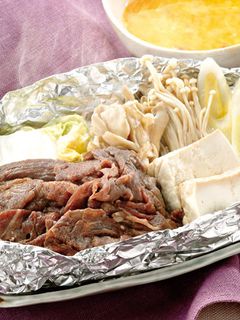 ホイルすき焼き-レシピのメイン写真