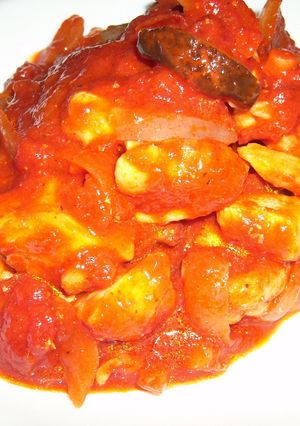 あたたか~いチキンのトマト煮-レシピのメイン写真