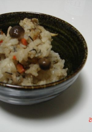 我が家の土鍋ご飯!!健康五目ひじき編♪-レシピのメイン写真