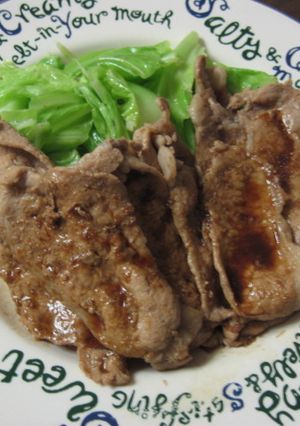 肉を漬けないしょうが焼き-レシピのメイン写真
