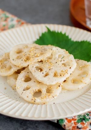サクサク食感！塩こうじれんこん♪-レシピのメイン写真