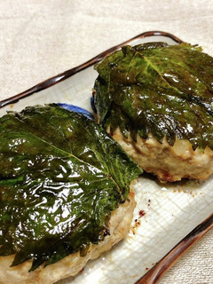 大葉でさっぱり♪ 和風ハンバーグ!-レシピのメイン写真