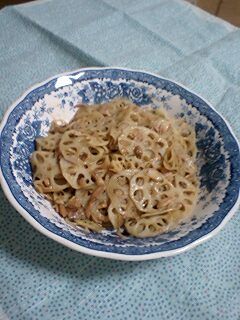 蓮根とツナの甘辛炒め-レシピのメイン写真