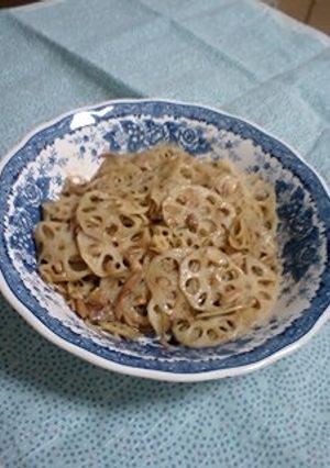 蓮根とツナの甘辛炒め-レシピのメイン写真