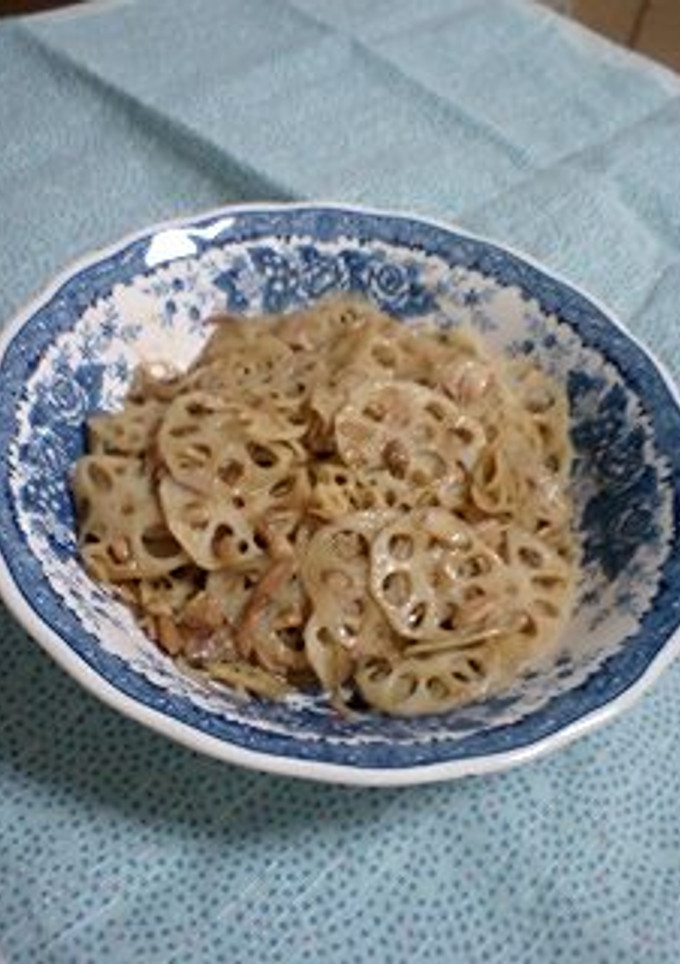蓮根とツナの甘辛炒め-レシピのメイン写真